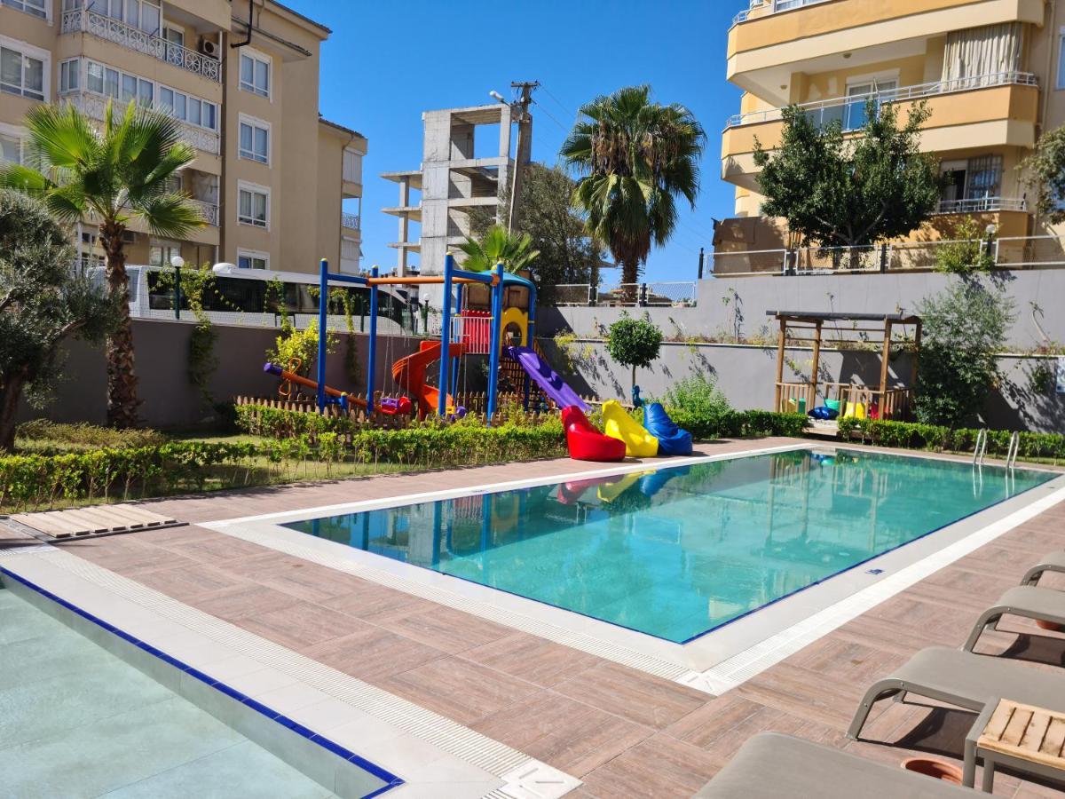 Kleopatra Sultan Rezidans Apartment Alanya Exterior photo