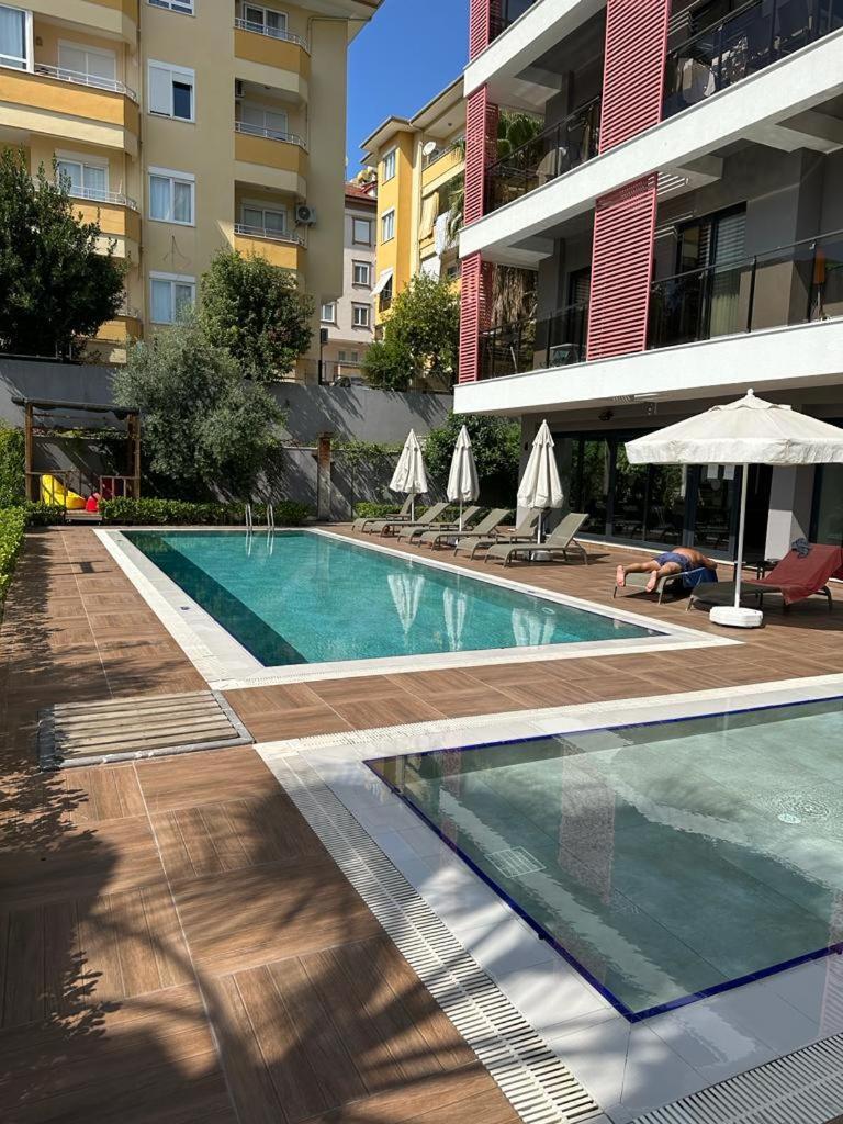 Kleopatra Sultan Rezidans Apartment Alanya Exterior photo